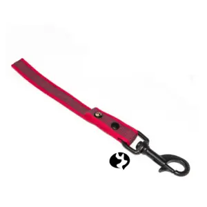 25cm Gurtband-Kurzführer 20mm Baumwolltouch Edelstahl Produktbild